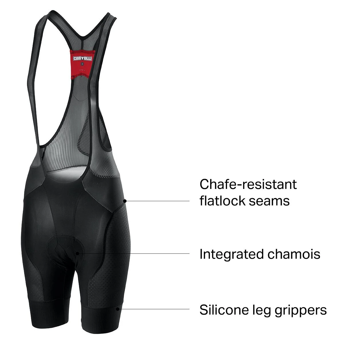 Castelli Free Aero Race 4 Bib Short Women's 8 Castelli Free Aero Race 4 Bib Short Women's - Image 6