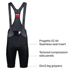 Castelli Endurance 3 Bib Short Men's -Castelli Fashion Shop BLA D14 1