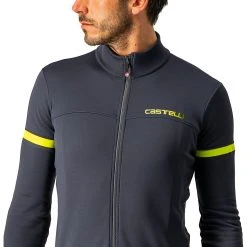 Castelli Fondo Full Zip Long Sleeve Jersey Men's 48 Castelli Fondo Full Zip Long Sleeve Jersey Men's -Castelli Fashion Shop DAGRYEFLRE D4