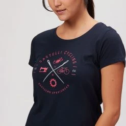 Castelli Sarta T Shirt Women's -Castelli Fashion Shop DARINFBLU D2