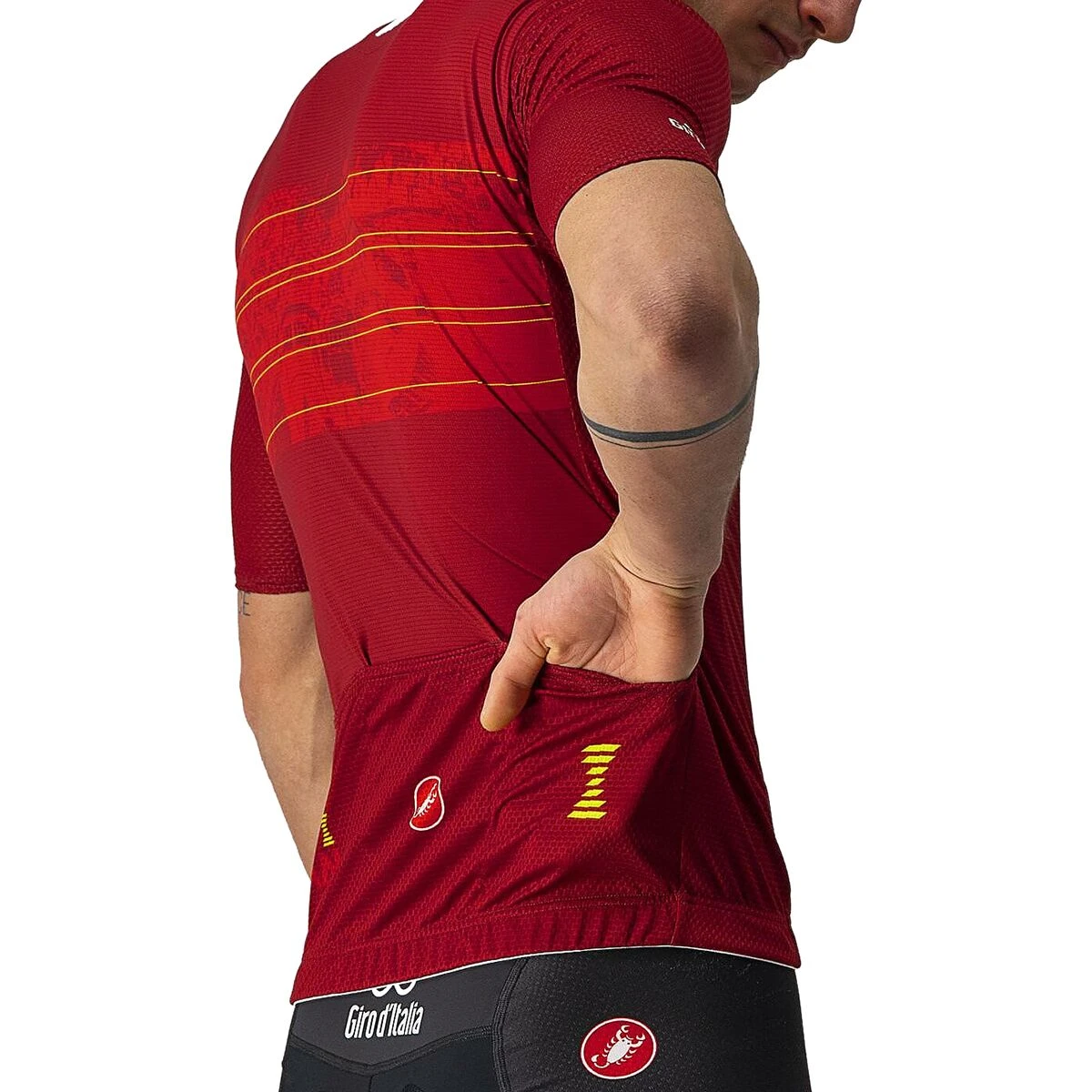 Castelli #GIRO104 Zoncolan Jersey Men's 4 Castelli #GIRO104 Zoncolan Jersey Men's - Image 2