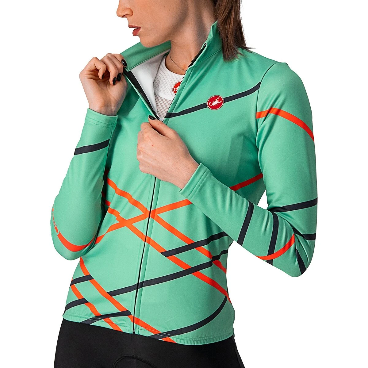 Castelli Diagonal Full Zip Jersey Women's 6 Castelli Diagonal Full Zip Jersey Women's - Image 4