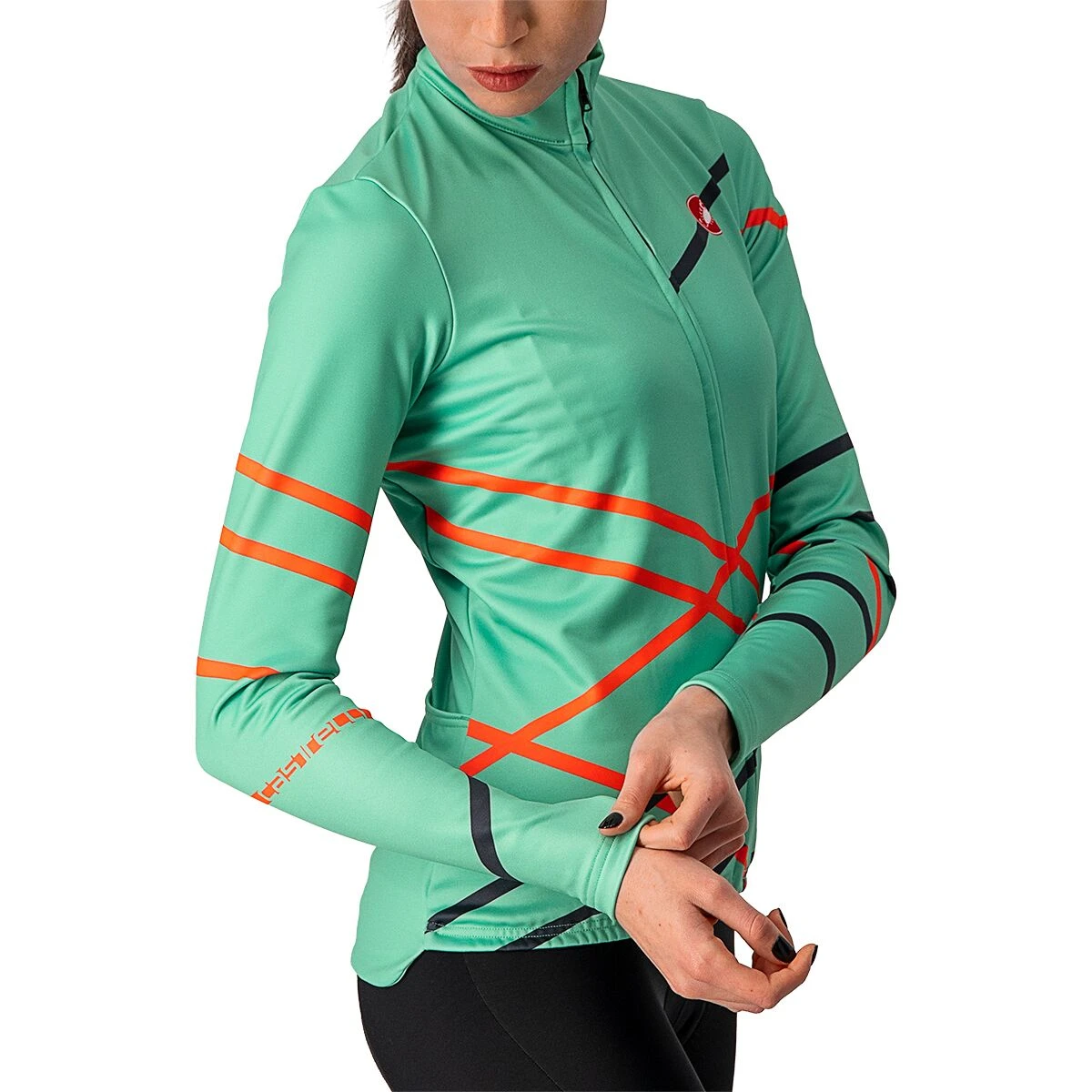 Castelli Diagonal Full Zip Jersey Women's 5 Castelli Diagonal Full Zip Jersey Women's - Image 3