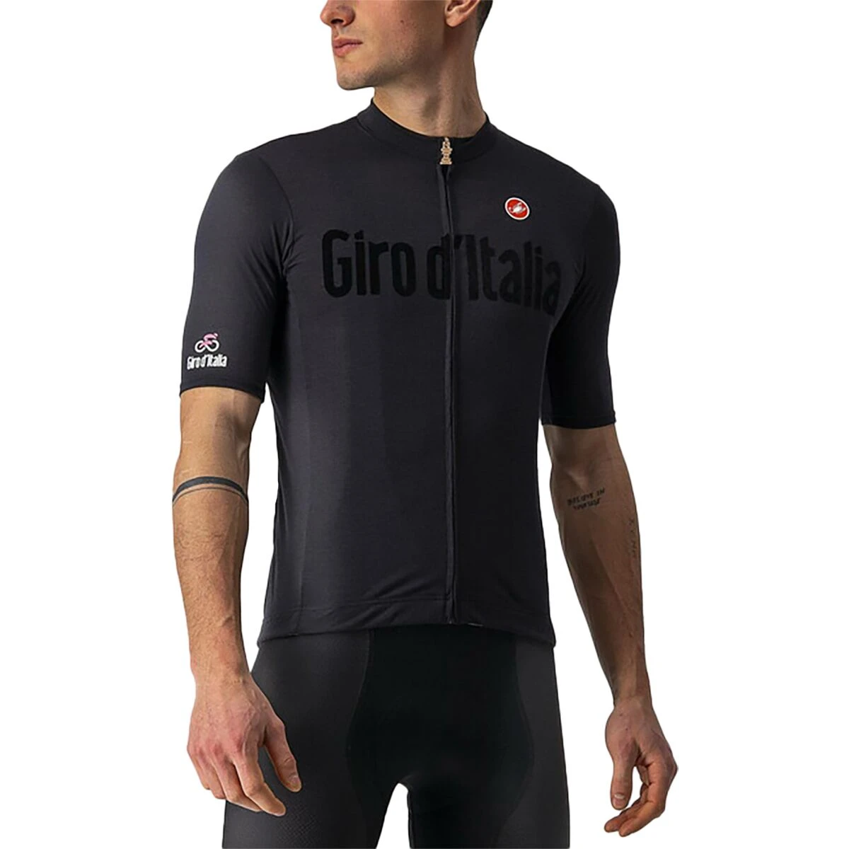 Castelli #GIRO104 Heritage Maglia Nera Jersey Men's 3 Castelli #GIRO104 Heritage Maglia Nera Jersey Men's