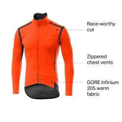 Castelli Perfetto RoS Long Sleeve Jersey Men's -Castelli Fashion Shop OR D11