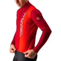 Castelli Traguardo Full Zip Jersey Men's -Castelli Fashion Shop PROREDRED D4