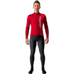 Castelli Traguardo Full Zip Jersey Men's -Castelli Fashion Shop PROREDRED D5