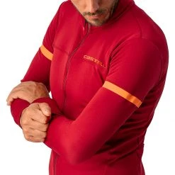 Castelli Fondo Full Zip Long Sleeve Jersey Men's -Castelli Fashion Shop PRREORRE D3