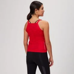 Castelli Promessa Jacquard Bavette Top Women's -Castelli Fashion Shop RED D6 1