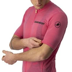 Castelli Maglia Rosa 90th Anniversary Jersey Men's 9 Castelli Maglia Rosa 90th Anniversary Jersey Men's -Castelli Fashion Shop ROSGIR D3