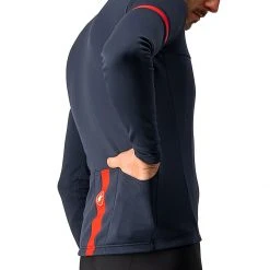 Castelli Fondo Full Zip Long Sleeve Jersey Men's -Castelli Fashion Shop SABLRERE D2