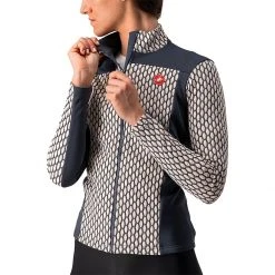 Castelli Sfida 2 Long Sleeve Full Zip Jersey Women's -Castelli Fashion Shop SOPIDASTBL D3