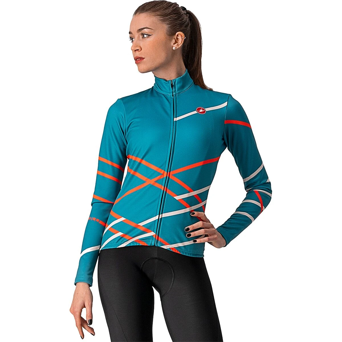 Castelli Diagonal Full Zip Jersey Women's 15 Castelli Diagonal Full Zip Jersey Women's - Image 13