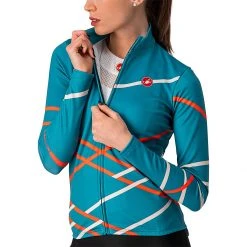 Castelli Diagonal Full Zip Jersey Women's 34 Castelli Diagonal Full Zip Jersey Women's -Castelli Fashion Shop TEBLBRPISOPI D4